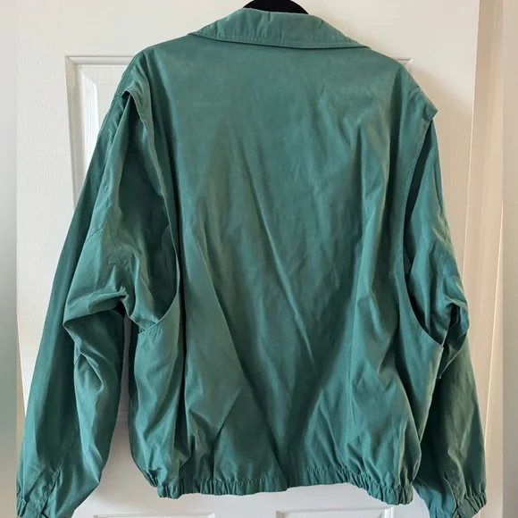 Pro Am Golf Windbreaker, XL, Masters Green, zip front with collar NWOT - Picture 6 of 12